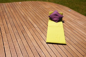 Terrasse en bois exotique, l'Ipé